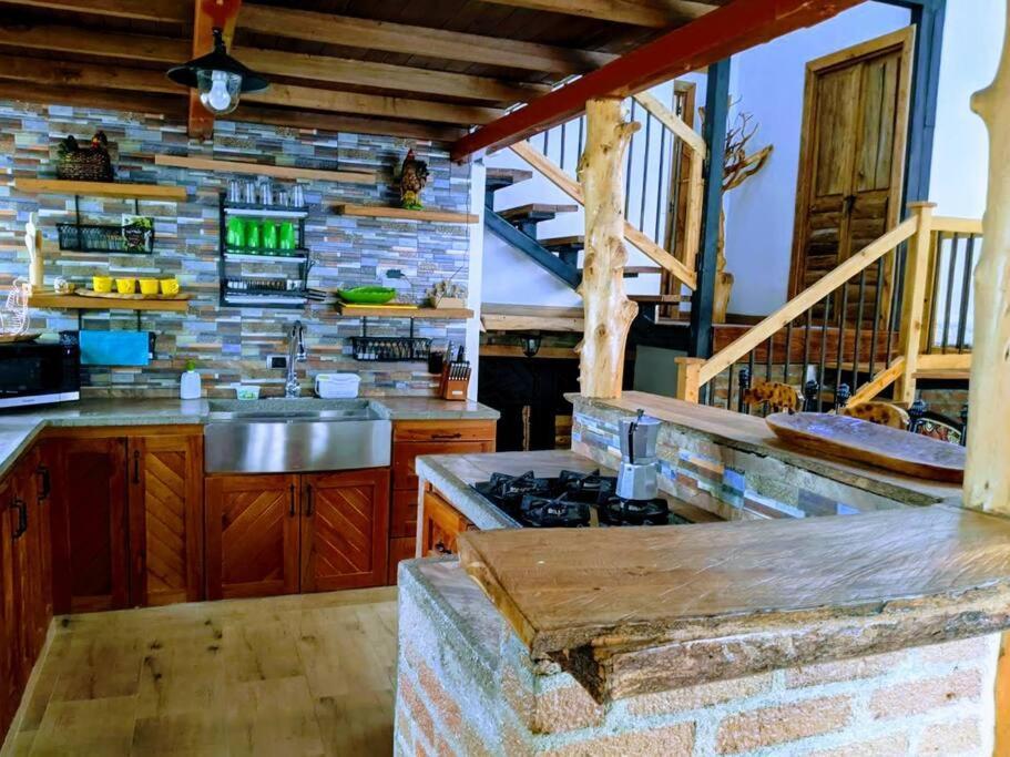 El Encanto Mountain Cabin Salento Buitenkant foto