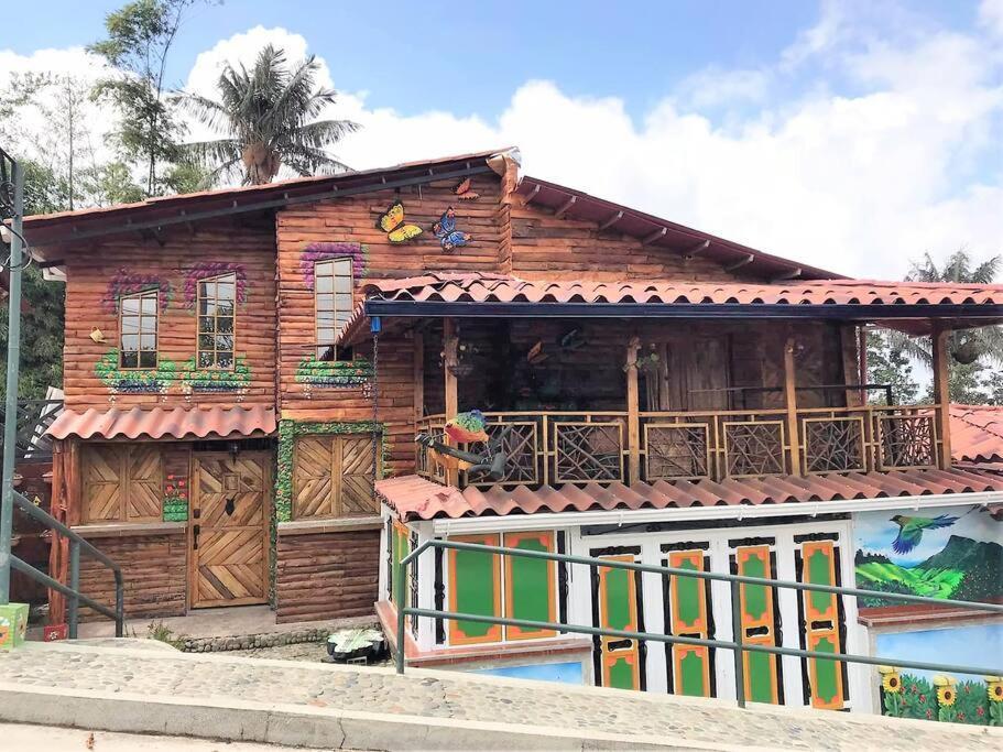 El Encanto Mountain Cabin Salento Buitenkant foto