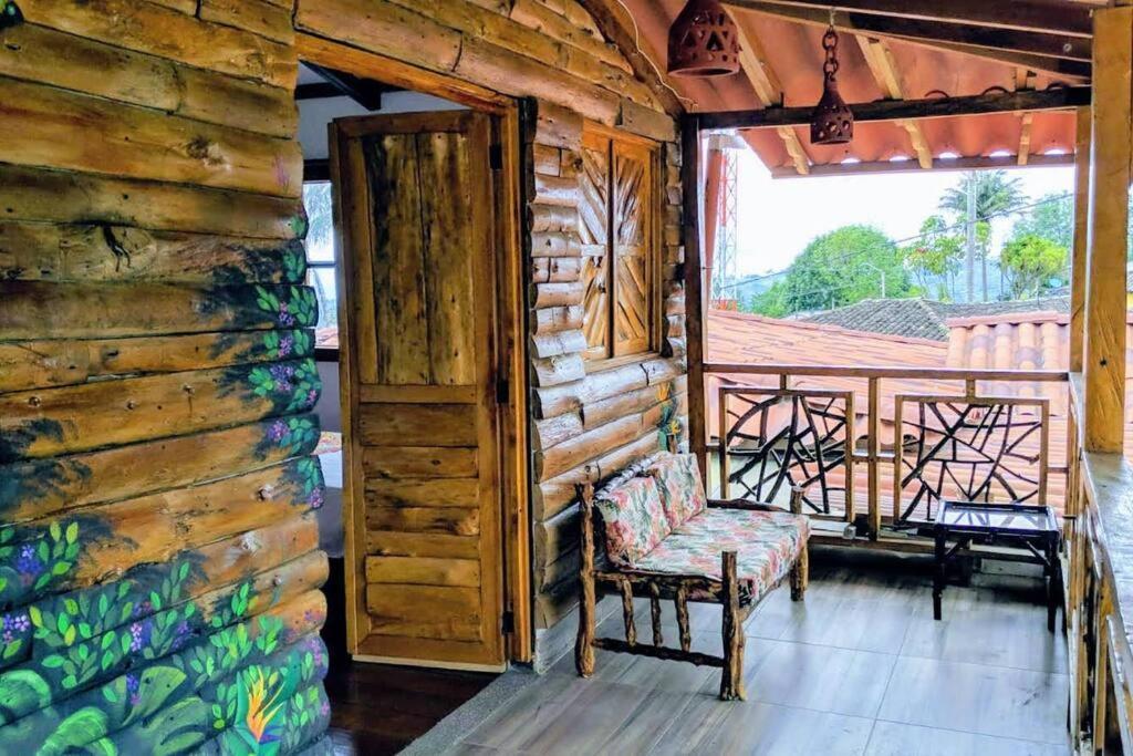 El Encanto Mountain Cabin Salento Buitenkant foto